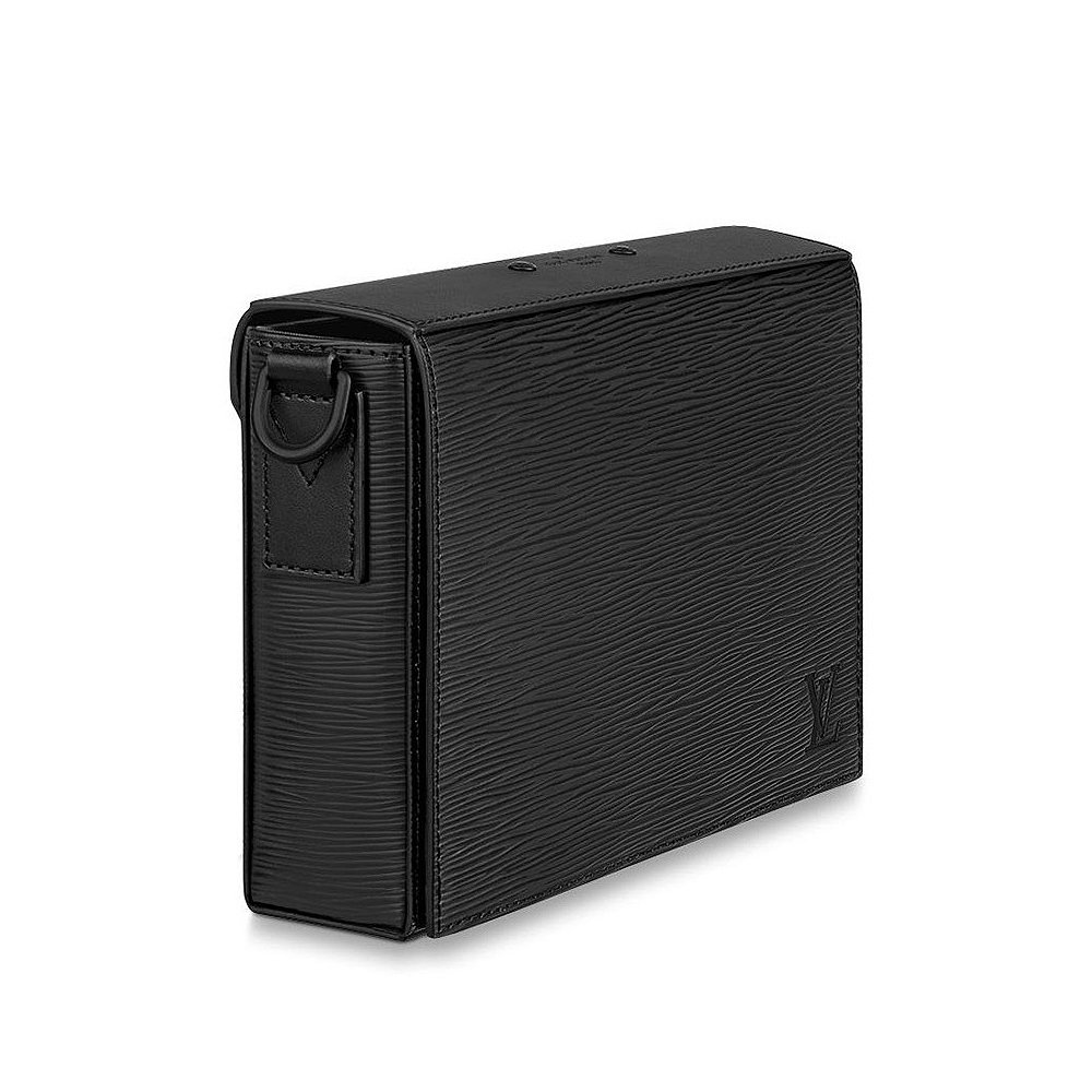 欧洲直邮louisvuitton/路易威登男士单肩斜挎硬质盒子包邮差包