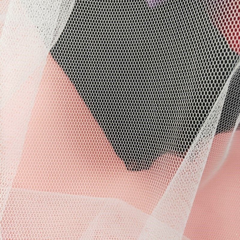 好货蚊帐布网纱23夏季米防蚊宽质加密软布料diy窗u帘主背景面料