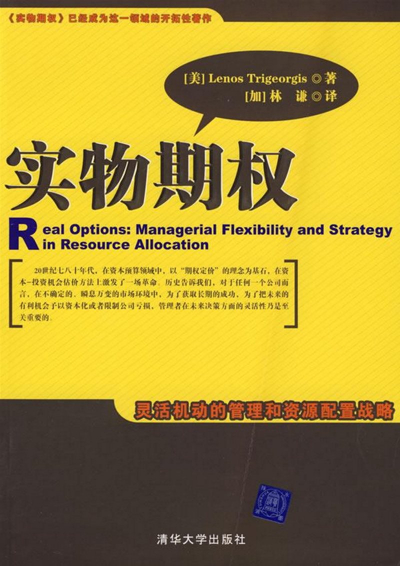 实物期权灵活机动管理资源配置战略金融