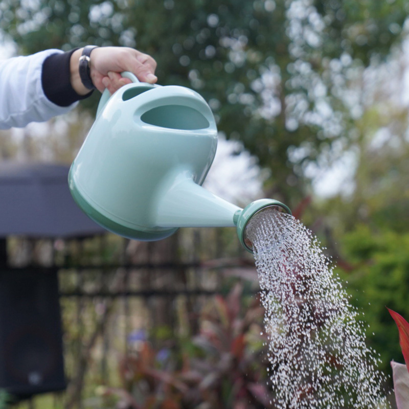 可爱浇花洒水壶加厚树脂浇水壶园艺长嘴淋花壶家用大容量4L浇菜壶