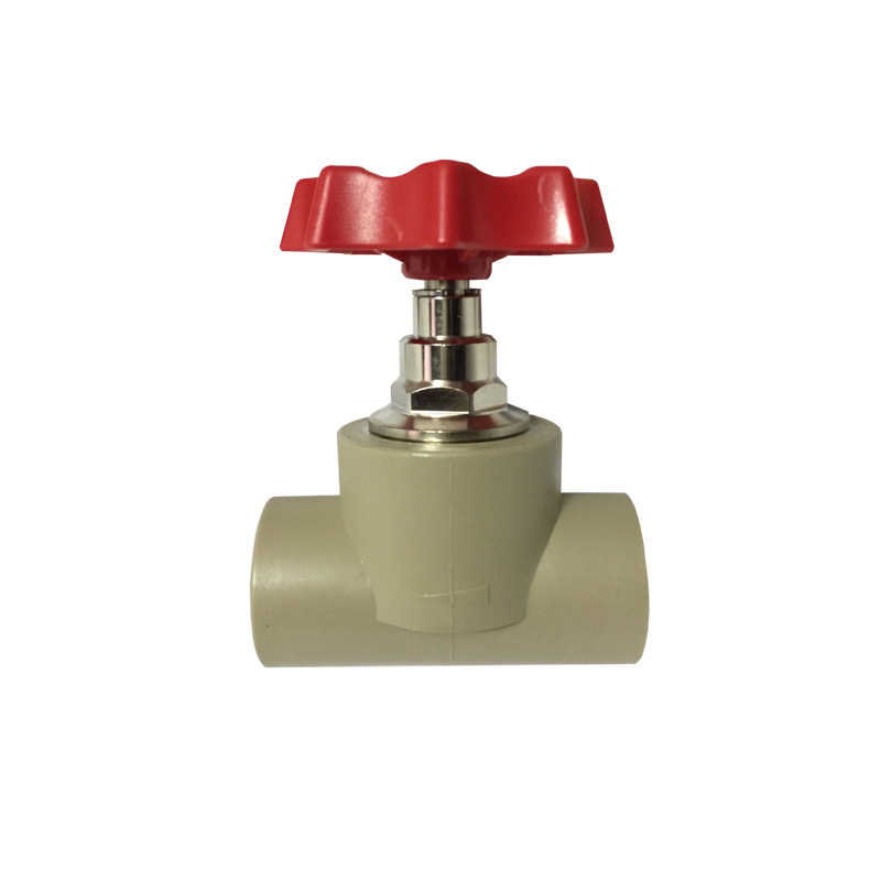 联塑ppr灰色水管配件开关截止阀20 25 32 40 50 63闸阀进水总阀门