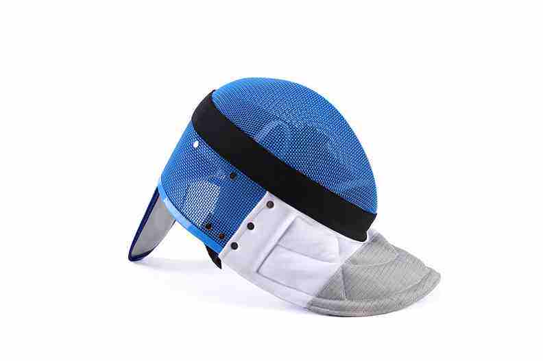 新击剑器材兵击cfa认证比赛儿童击剑面罩彩色成人护面花剑重剑头