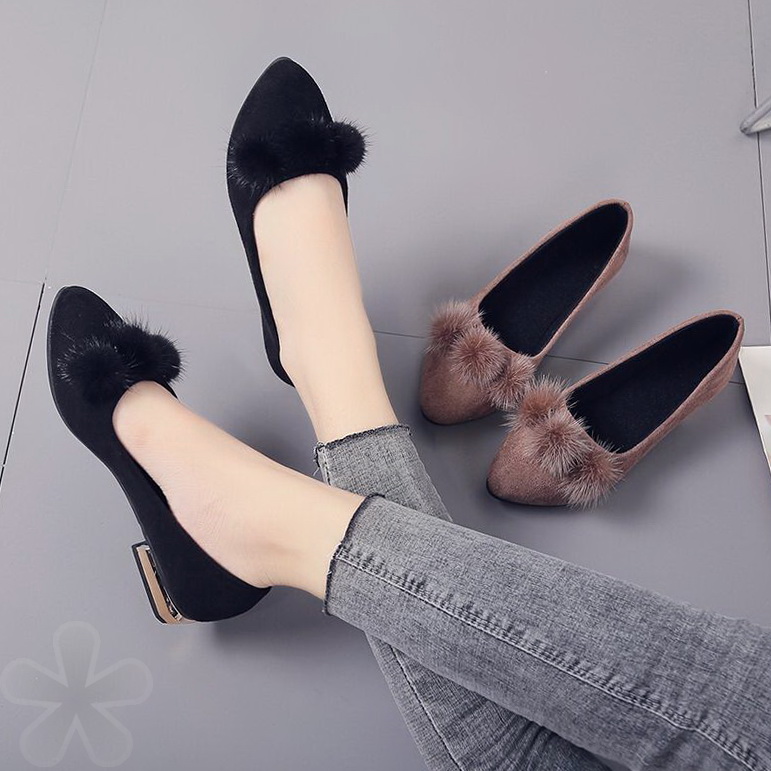 社会豆豆鞋女冬