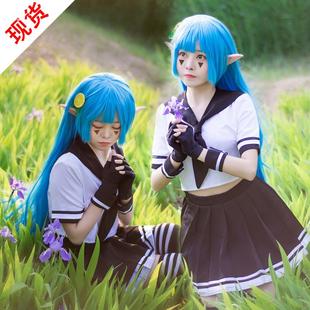 。动漫衣服凹凸世界cos服小学生儿童14周岁以下安莉洁凯莉cosplay