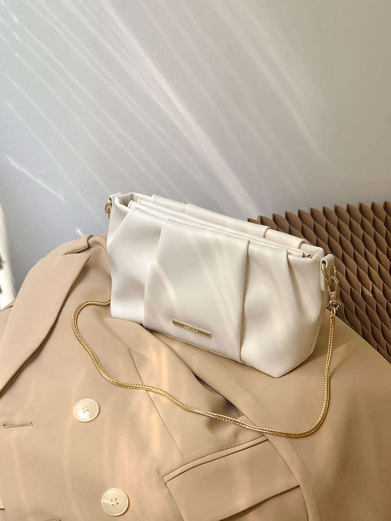 法国专柜正品mkii女包高级质感流行单肩斜挎包小众复古链条腋下包