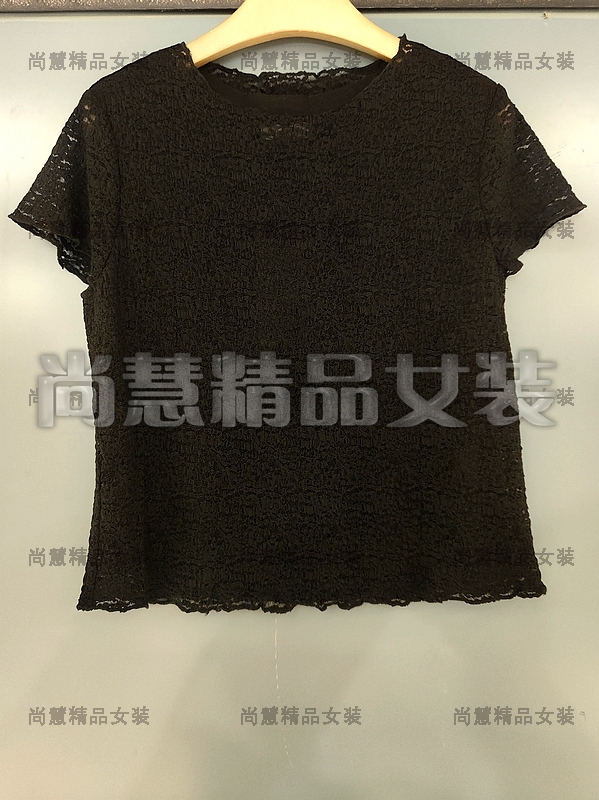 台湾品牌2024春夏新款女装休闲短袖上衣T恤24S-6130A专柜正品