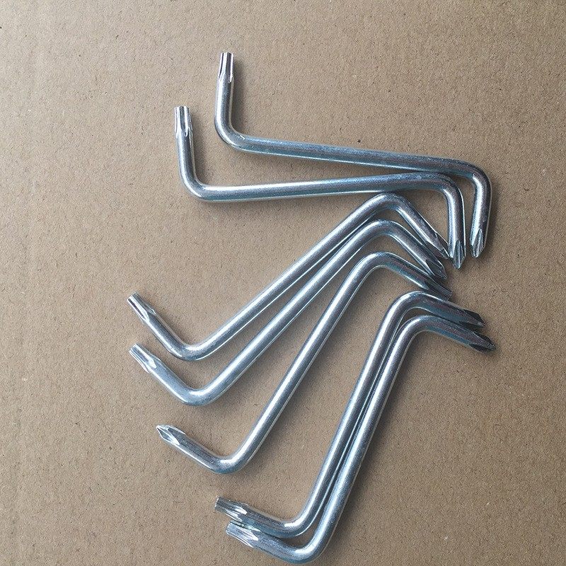 梅花螺丝刀 z型t20六角梅花螺丝扳手 维修拆机工具汽车挡泥板扳手