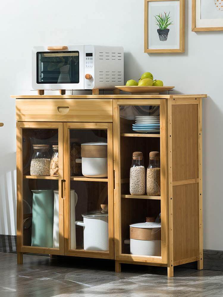 ika宜家餐边柜现酒柜厨房储0494物茶水边柜柜置物碗橱非e实木代简