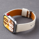 适用华为Watch FIT4表带Watchfit3手表荔枝纹真皮fit4pro新款牛皮腕带fit3悦动白夏天透气男女款高级感替换带