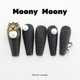 【晚装】MoonyMoony2023年新款手工定制穿戴甲高级感长款美甲成品