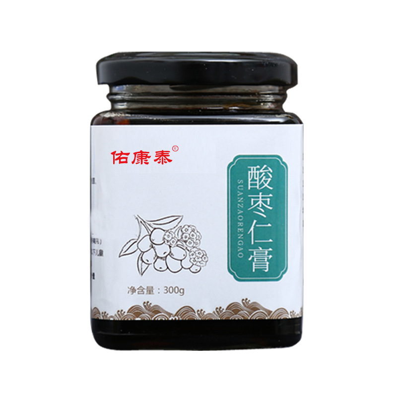 佑康泰酸枣仁膏300g/瓶桑葚莲子黄精桂圆茯苓麦芽糖浆蜂蜜养生膏