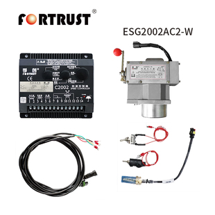 孚创ESG2002C1 C2机调柴油机改装电启动升级自动转速控制器调速浮