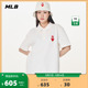 MLB官方 男女情侣纯色运动爱心POLO衫休闲套装潮23新款 PQH01