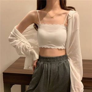 初中女生小背心内衣吊带图片