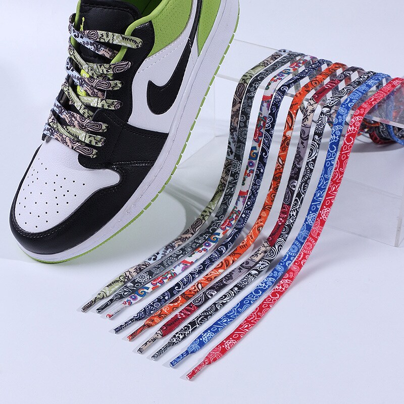 适配kd12鞋带af1空军一号白黑鞋带小权志龙泼墨cmfy双勾黑金aj1