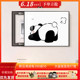 电表箱装饰画熊猫现代简约餐厅开关配电箱遮挡动物挂画电闸盒壁画