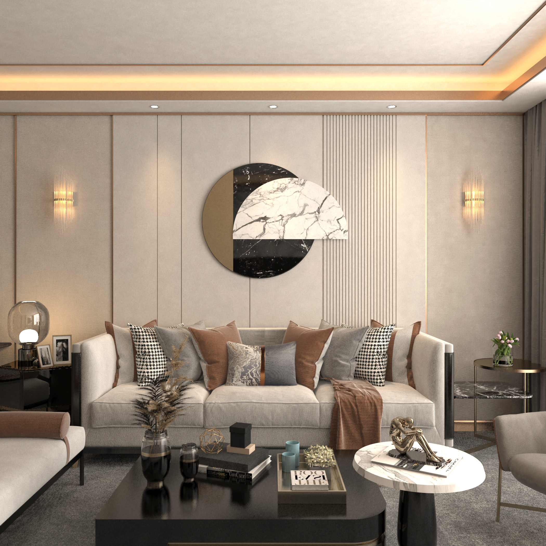 竹木纤维集成墙板全屋整装