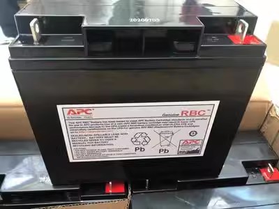 APC施耐德蓄电池12V17AH UPS不间断电源标机内置阀控式蓄电池专用