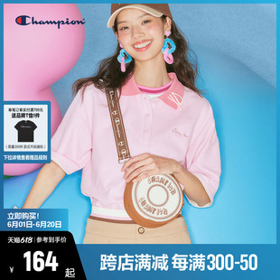 Champion冠军圆饼包女2024夏季新款帆布包可爱单肩包斜挎包男