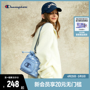 Champion冠军斜挎包手提包2024夏季新款包包休闲时尚单肩包女包