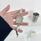 适用AppleWatch S10手镯款表带苹果手表不锈钢表带iwatchS9新款金属s8/7/6高级气质百搭小蛮腰细款SE代女款夏