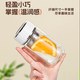 高颜值双层水杯子家用高硼硅玻璃杯茶杯女生便携泡茶专用精致防爆