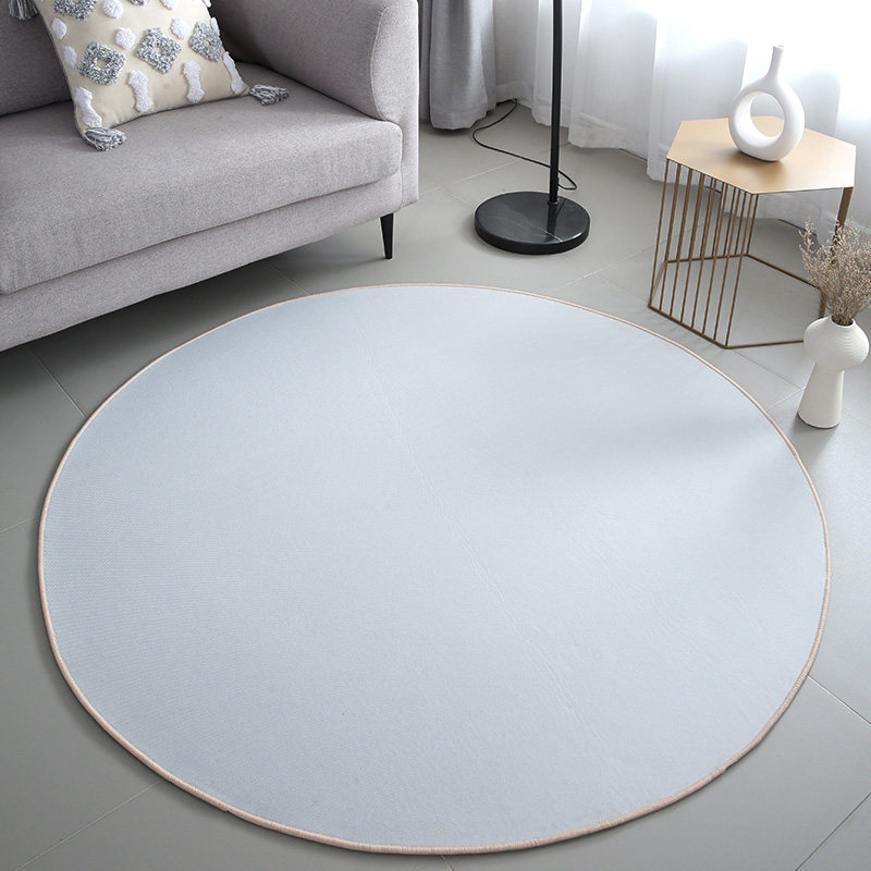 白色地毯无毛短毛白底图纯白色奶油色系拍照摄影地垫打底背景布毯