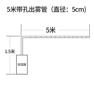 麻辣烫摆摊展示柜风幕柜大雾量加湿器工业烤烟回潮机蔬菜保鲜喷雾