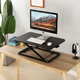 站立笔记本支架台式折叠电脑办公桌上桌升降桌可调节桌面增高架