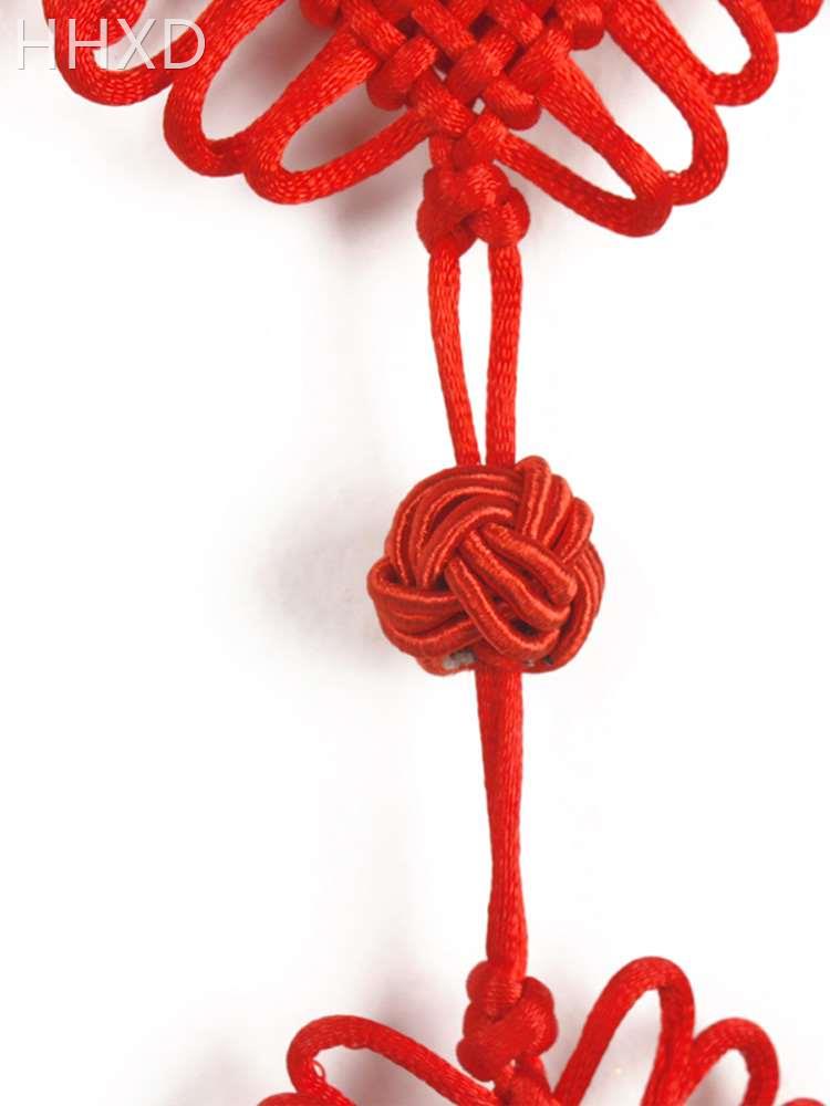 中国结挂件装饰风水福字客厅小号大号长手工编织高档新居线绳挂饰