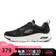 Skechers/斯凯奇透气耐磨轻便缓震时尚潮流舒适休闲鞋232600/BKW