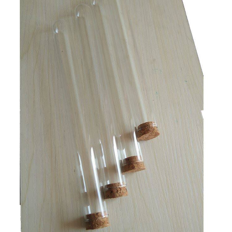 木明塞大试管玻璃管带木塞教学仪器试验器材胶粘剂