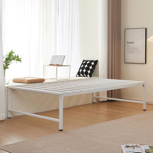 小户型铁床架艺可定制高度简约拼接飘窗无床头铁床窗台延伸衔接床