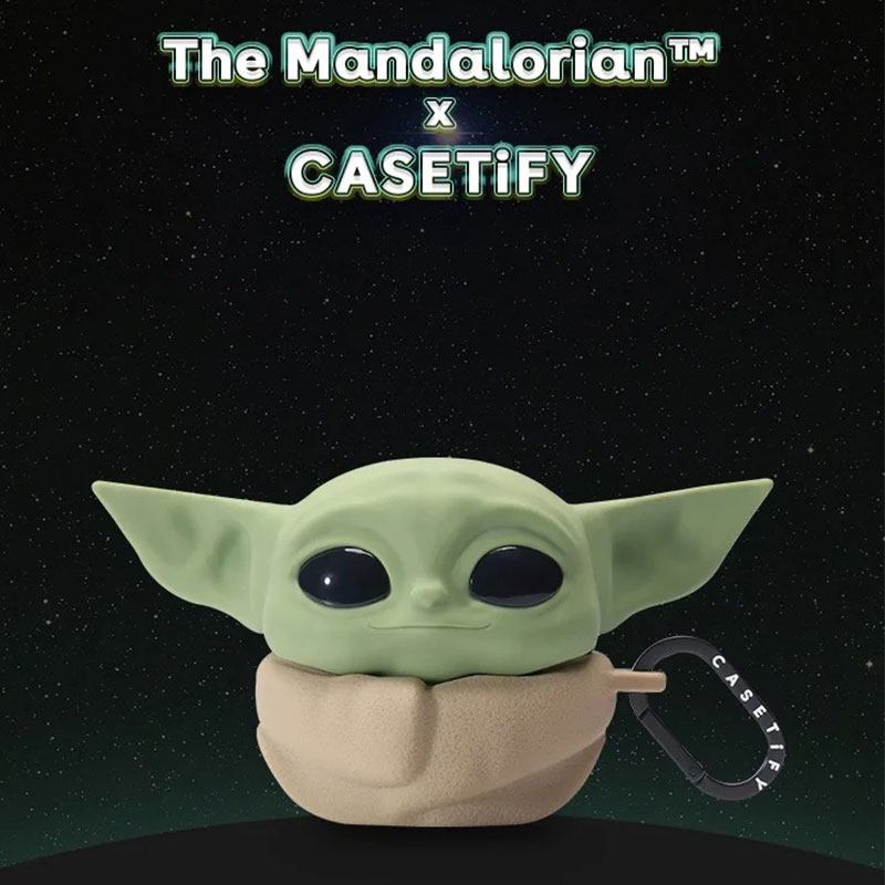 CASETFY 曼达洛人联名 适用于AirPods Pro耳机壳 Mandalorian 耳机套格罗古3D二代星球大战潮牌15pm网红plus