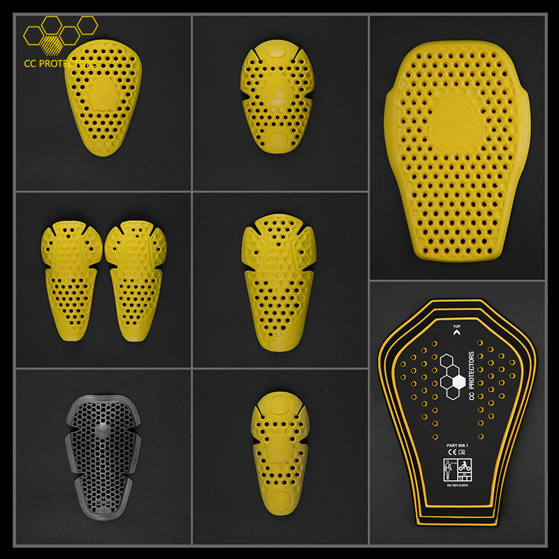 【CC专卖店】摩托车骑行护具护膝护肘护肩护背护胯内置可拆卸CE