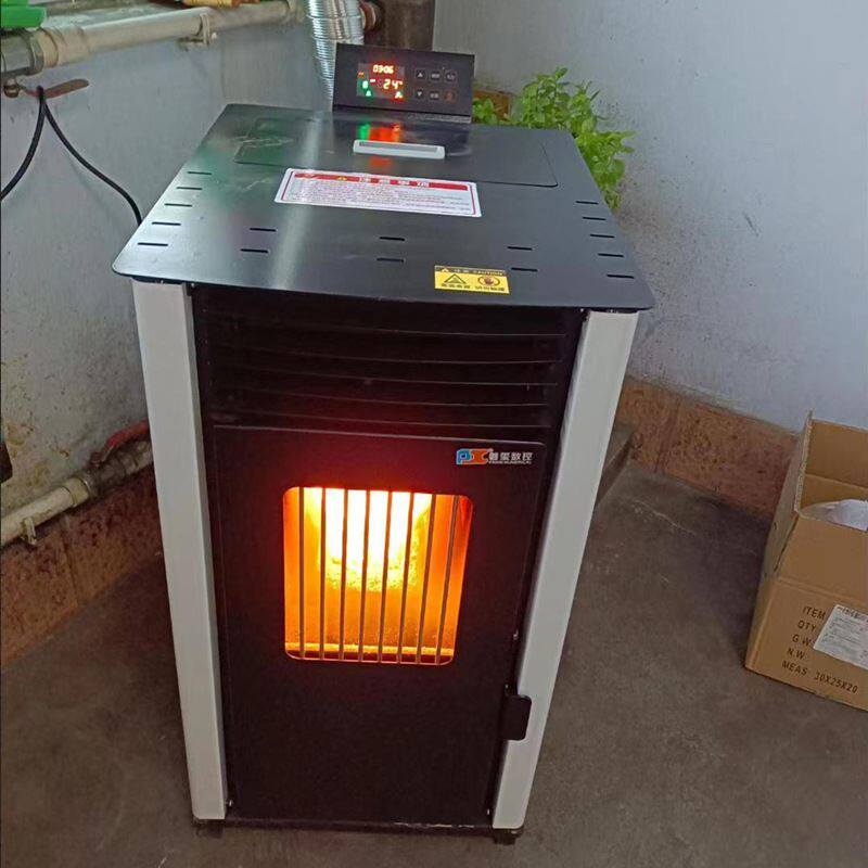 冬季生物质颗粒取暖炉 家用商用厂房采暖炉子设备