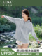 UPF50+冰丝防晒衣女夏季新款开衫外套户外薄款罩衫连帽防紫外线