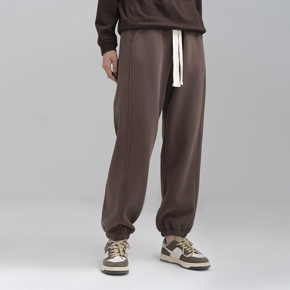 joyloop秋冬运动裤女加绒2022新款宽松束脚保暖外穿休闲秋季卫裤