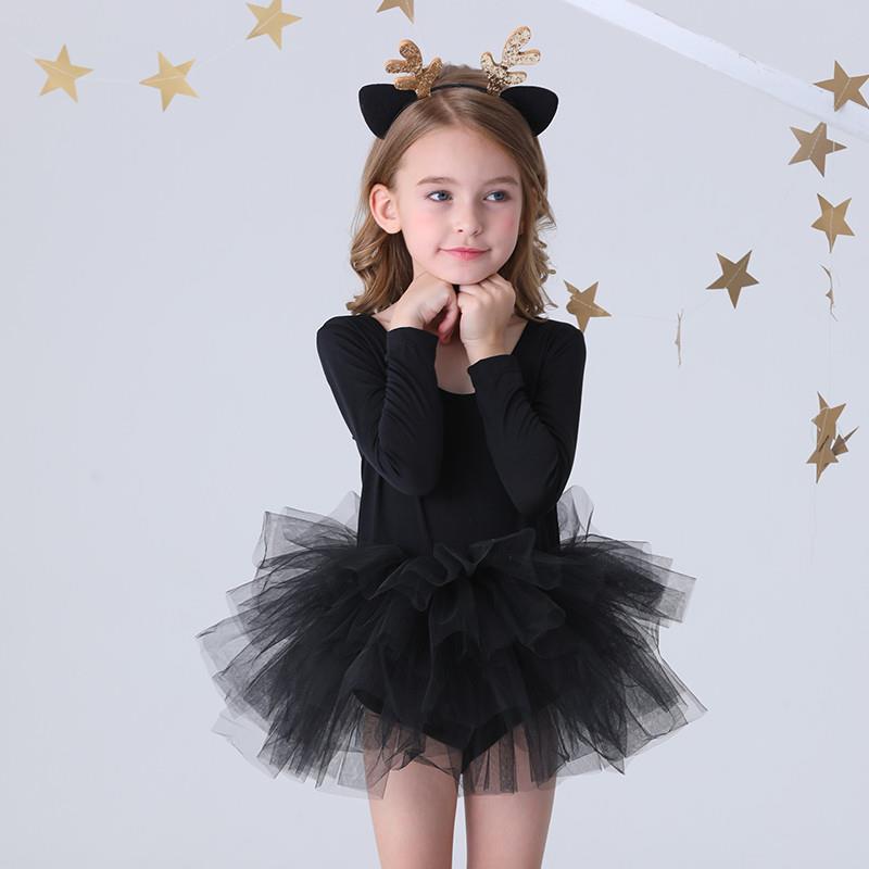 Fashion Girl Ballet TuTu Dress Professional Kids Dancing Par