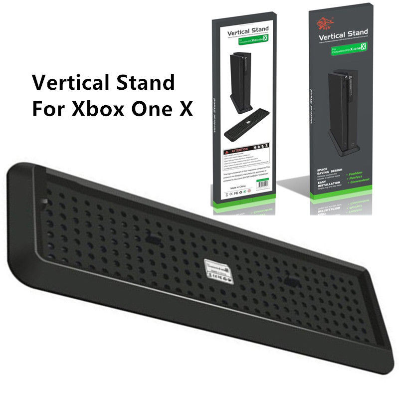 Microsoft Xbox One X主机支架底座直立式天蝎座支架xbox one /s/x散热充电多功能支架散热风扇傲硕OSTENT
