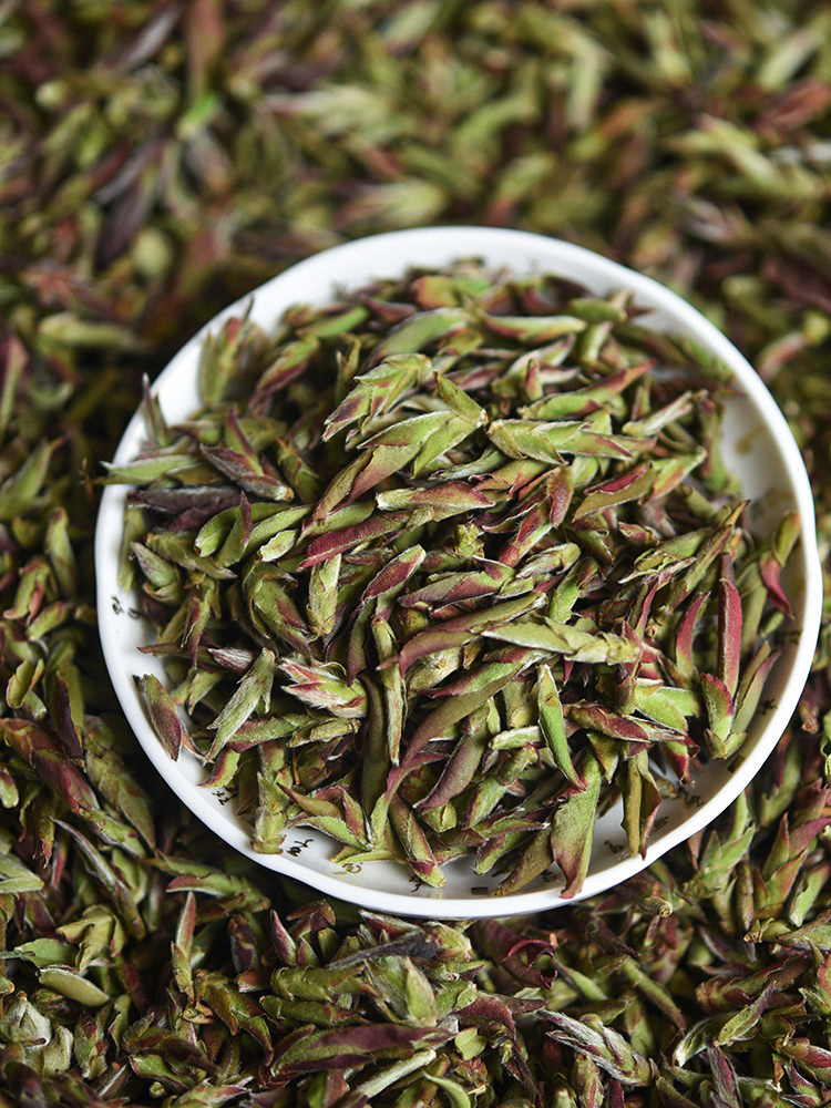 新品2023年新茶云南野生生紫芽苞茶花花香大雪普洱