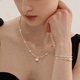 Ceelysees【925纯银进口珍珠】戴妃碎银珍珠项链女轻奢小众设计感