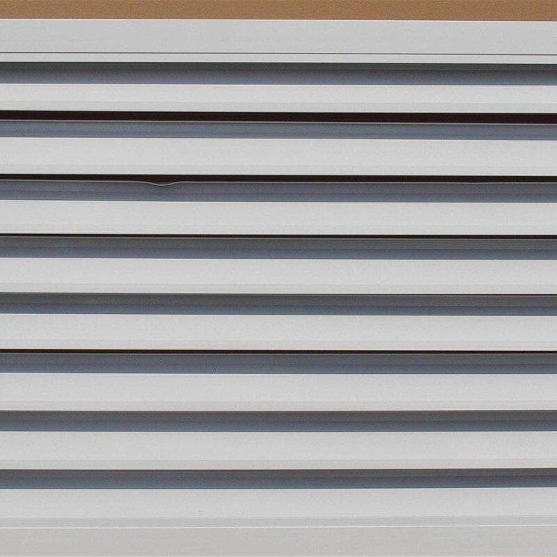 2021空h调外机百叶格栅铝合金防雨百叶窗通风口空调外机遮挡罩外