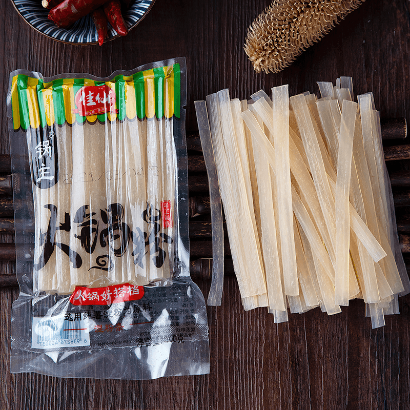 佳仙锅主火锅粉100g*9袋红薯粉苕皮粉手工劲道川粉火锅宽粉包邮