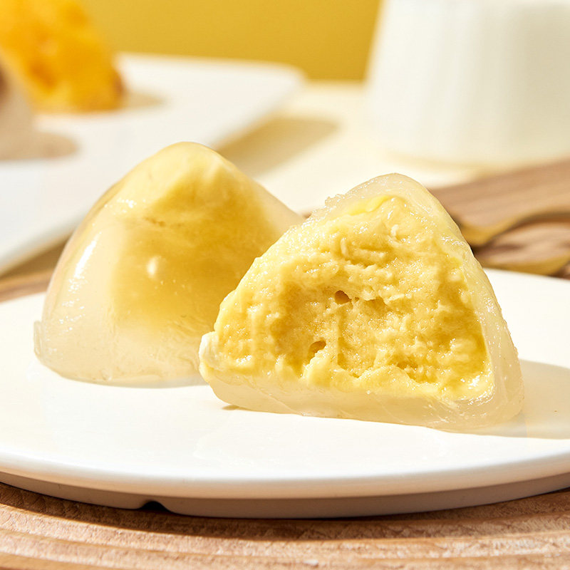 猫山王榴莲冰粽端午节冰皮水晶粽子网红星粽团购定制礼品鲜达仓仓