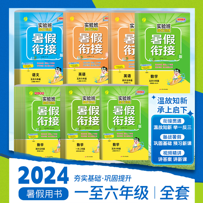 2024版实验班暑假衔接一升二升三