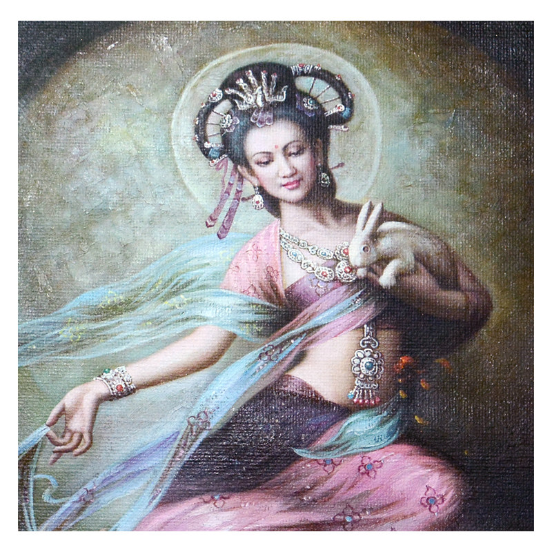 王晖《嫦娥奔月》