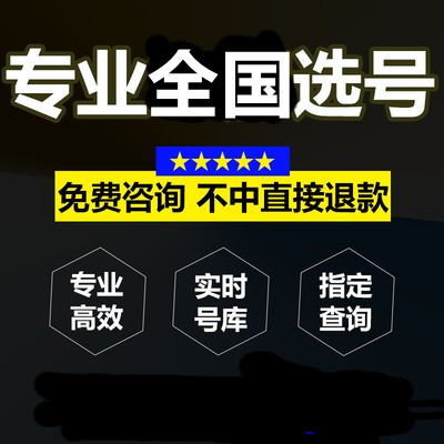 全国车牌选号数据库自编自选新能源汽车12123交管号牌预选查询