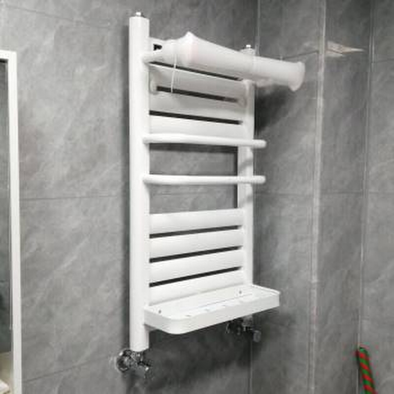 新款新铜铝复合卫生间水暖散热器暖气片壁挂式毛巾架置物毛巾架小