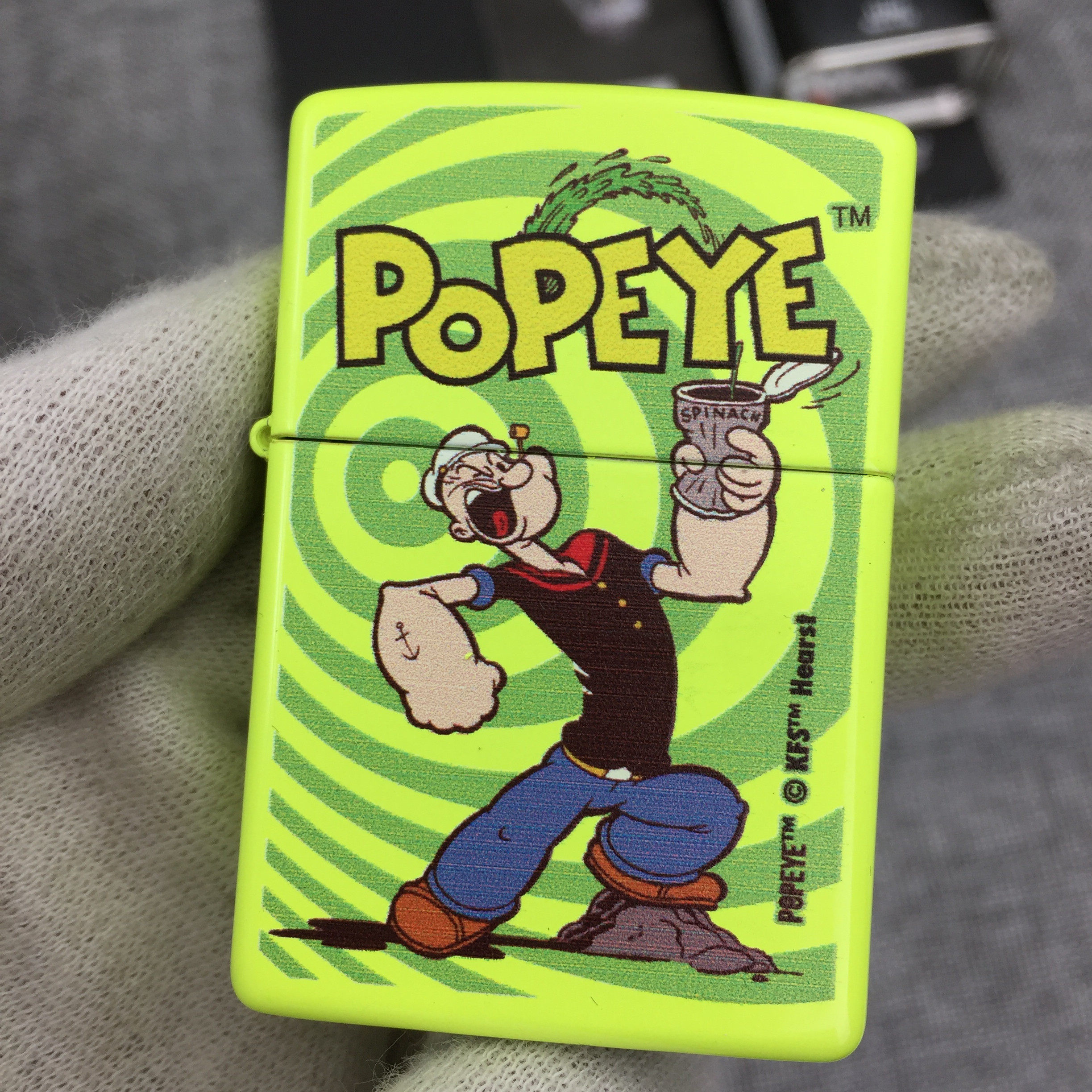 zippo美国正版大力水手 限量款